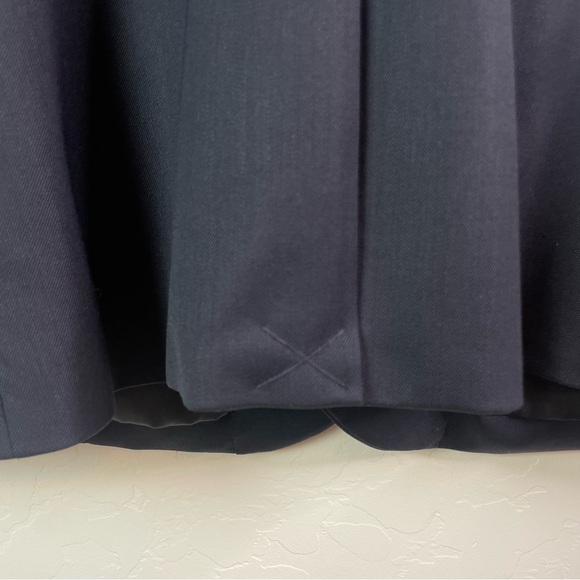 Everlane Men's Navy Blue Single Breasted Wool Blazer Coat Suit Jacket Size 40 - Picture 8 of 16